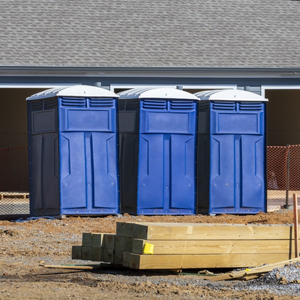 are there any additional fees associated with portable restroom delivery and pickup in Harrison